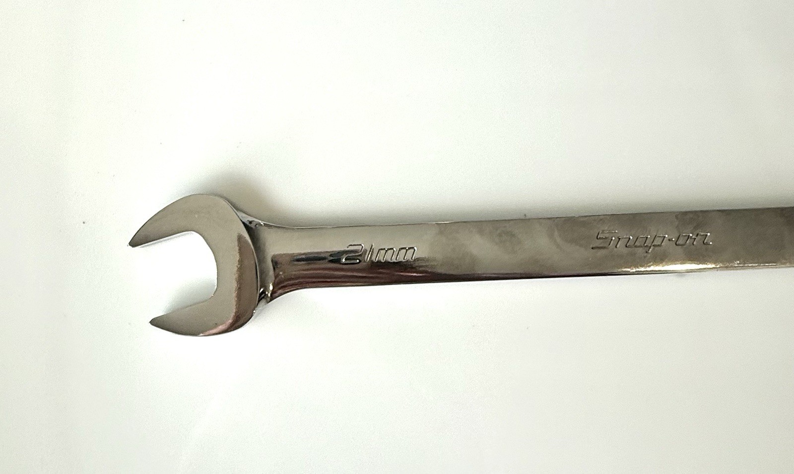 Snap-On Tools USA NEW 21mm Metric Standard 12 Point Chrome Combo Wrench OEXM210B