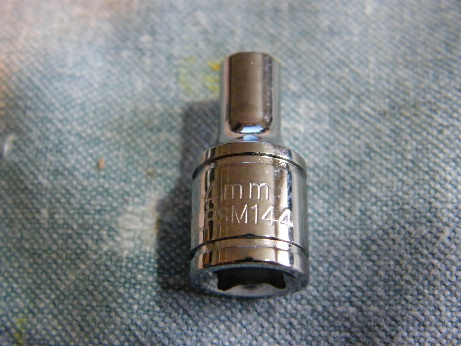 Blue Point 4mm 6 point 1/4″ drive socket BLPSM144 shallow NEW unused