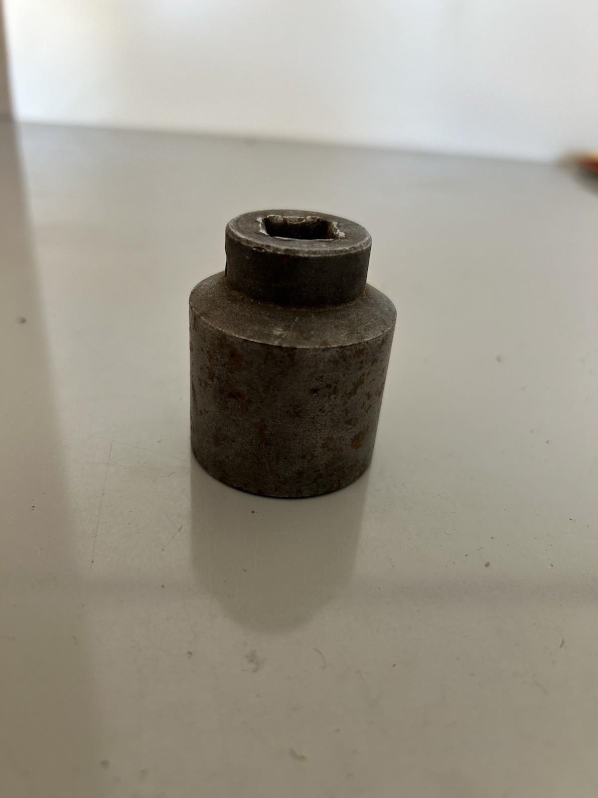 Vintage MAC Tools VI386 1/2″ Drive 1-3/16″ 6 Point Shallow Impact Socket USA SAE
