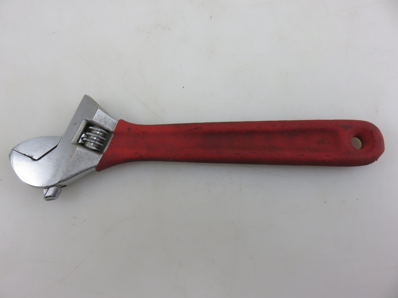 Crescent 8″ Adjustable Wrench Steel Chrome Red Cushion Grip Made In USA