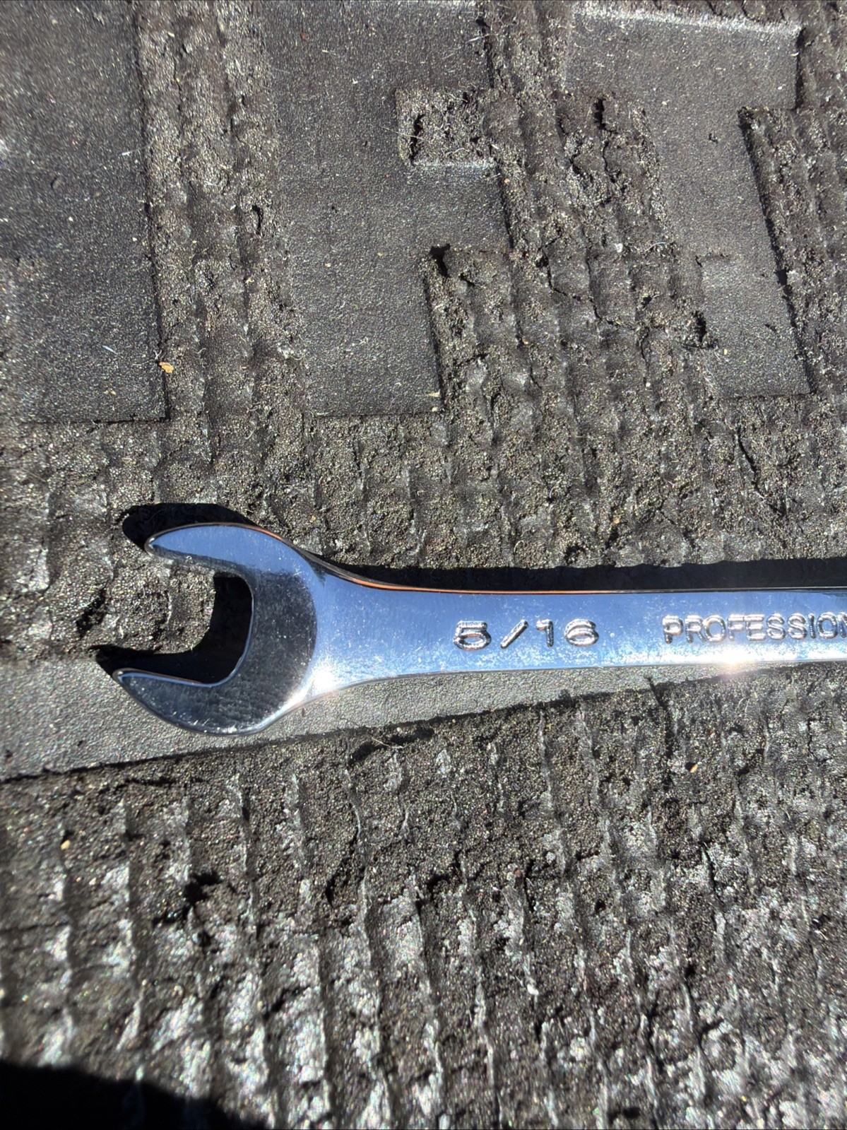 Sears Craftsman Professional 5/16” Full Polish Combination Wrench 44955 Rare