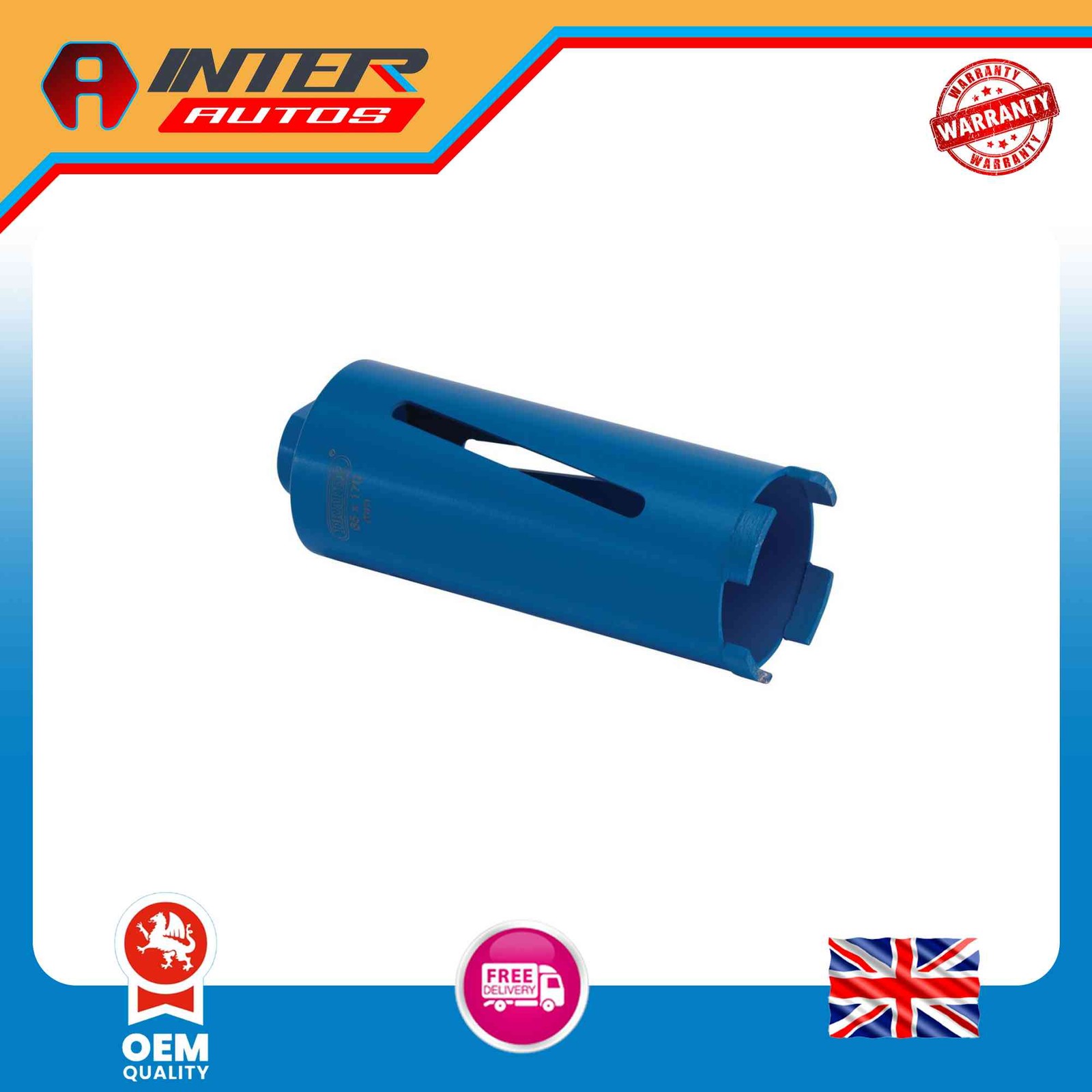 Draper Diamond Core Drill Bit, 65 x 170mm 08074