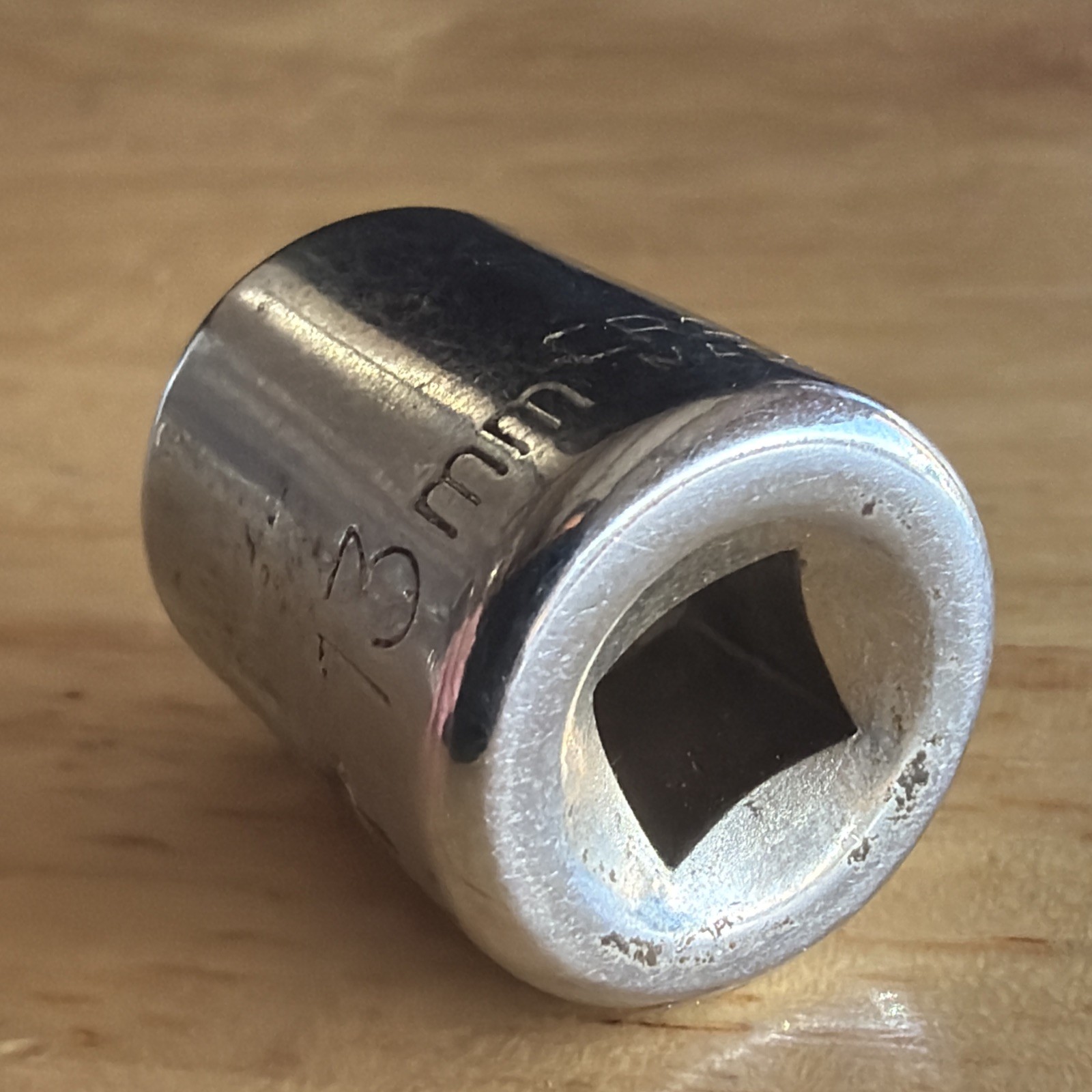 Craftsman 13mm Shallow Socket 1/4″ Drive 6 Point EE Series 43514 USA