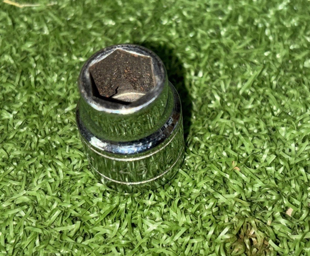 SK S-K 3/8″ SAE 3/8″ Drive 6 Point Socket – 45112