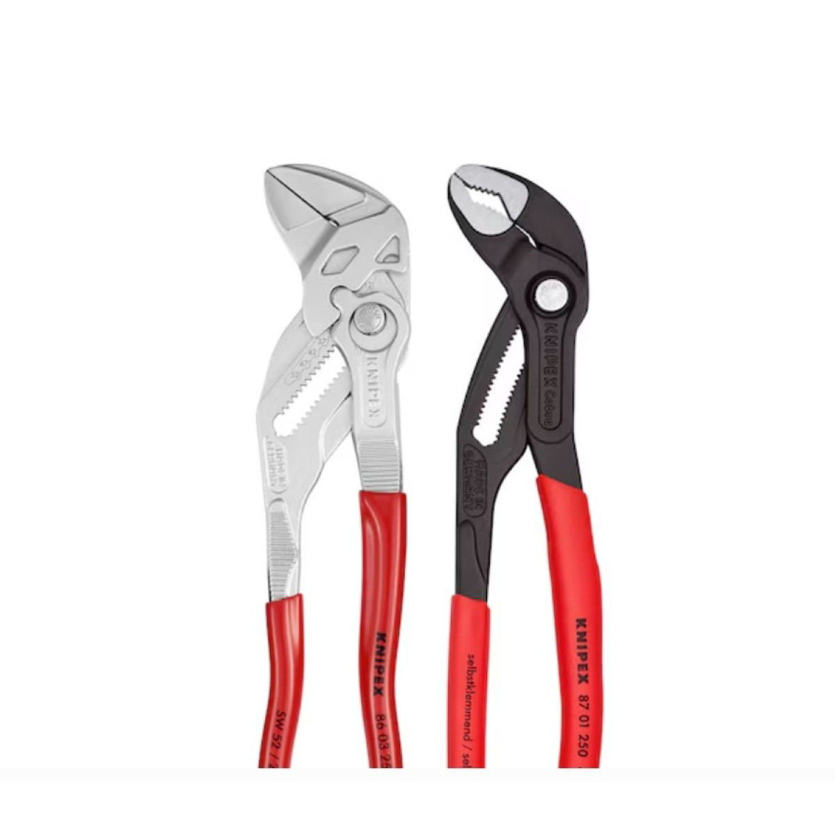 KNIPEX 2PC Cobra ES Water Pump Pliers Set