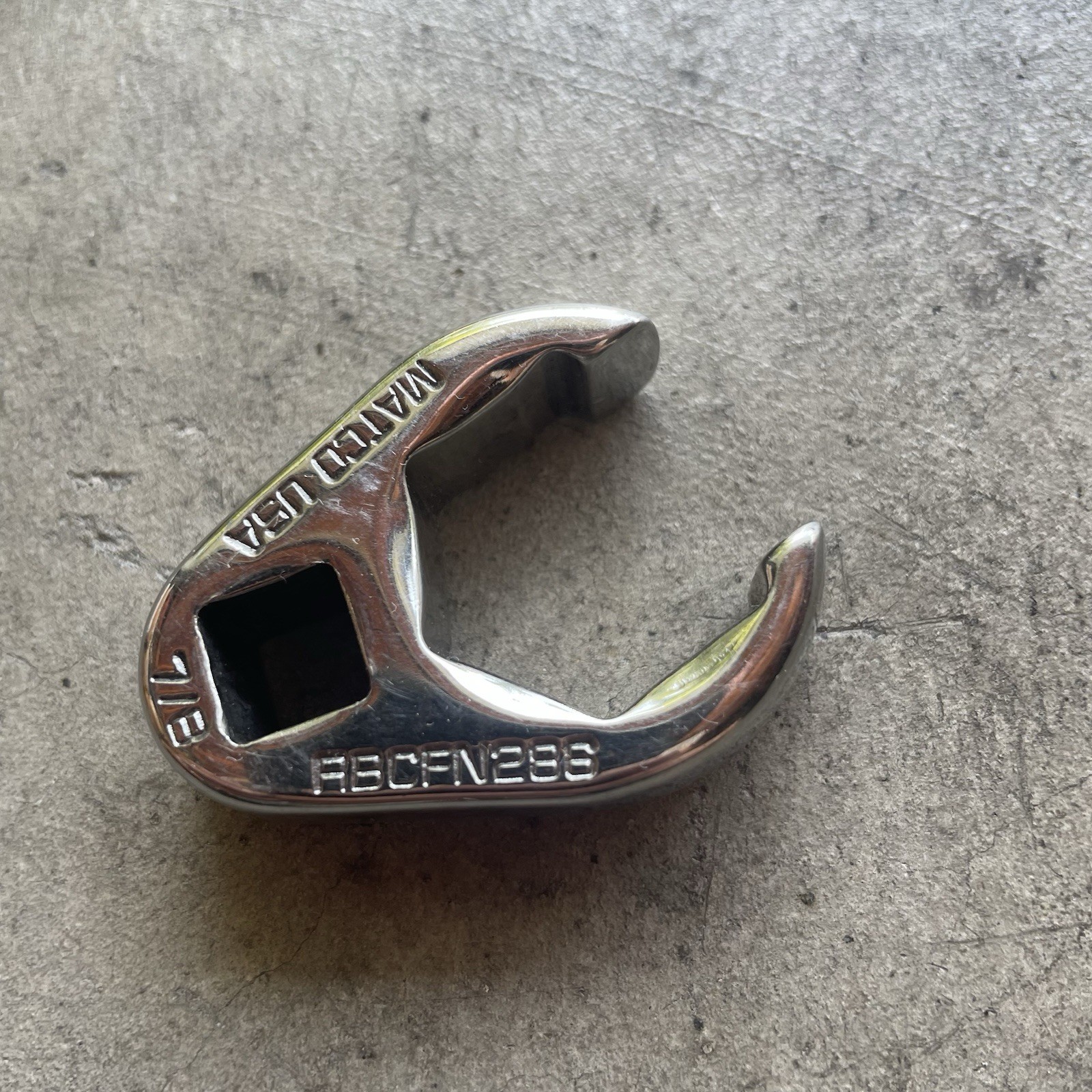 Matco Tools 5pc 3/8″ Drive SAE Crowfoot Wrench Set 1/2″- 1″ USED