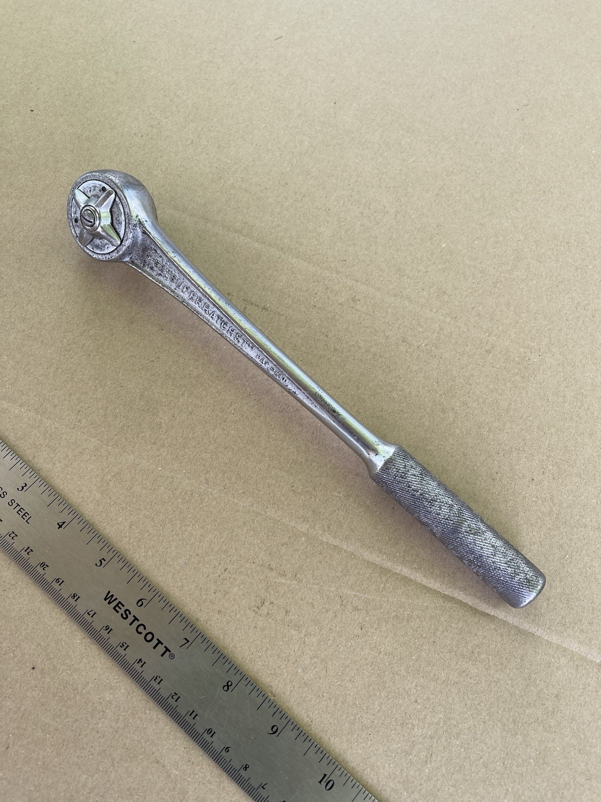 Vintage J.H. Williams & Co. S-52 SuperRatchet 1/2″ Drive ~80 Teeth – Ratchet USA