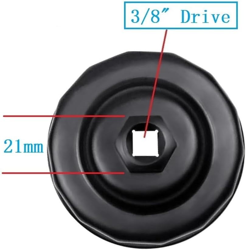 Professional 65mm 14 Flutes Oil Filter Wrench – Lightweight & Durable