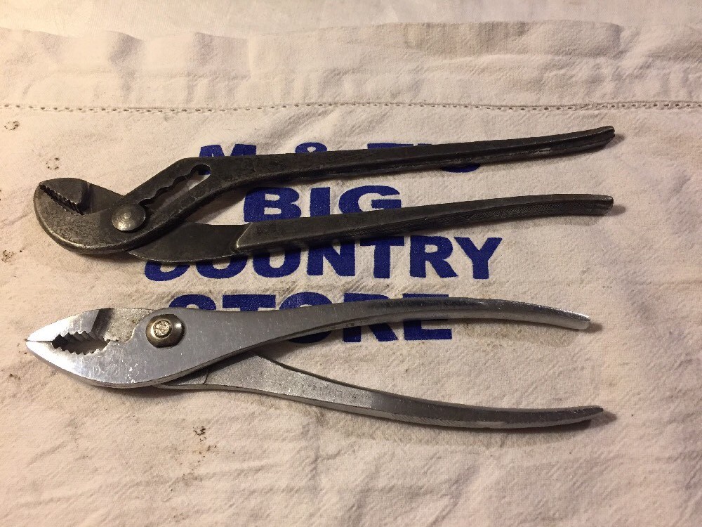 Vintage Proto Tools USA Channel Lock Slip Joint Pliers & Slip Joint Pliers