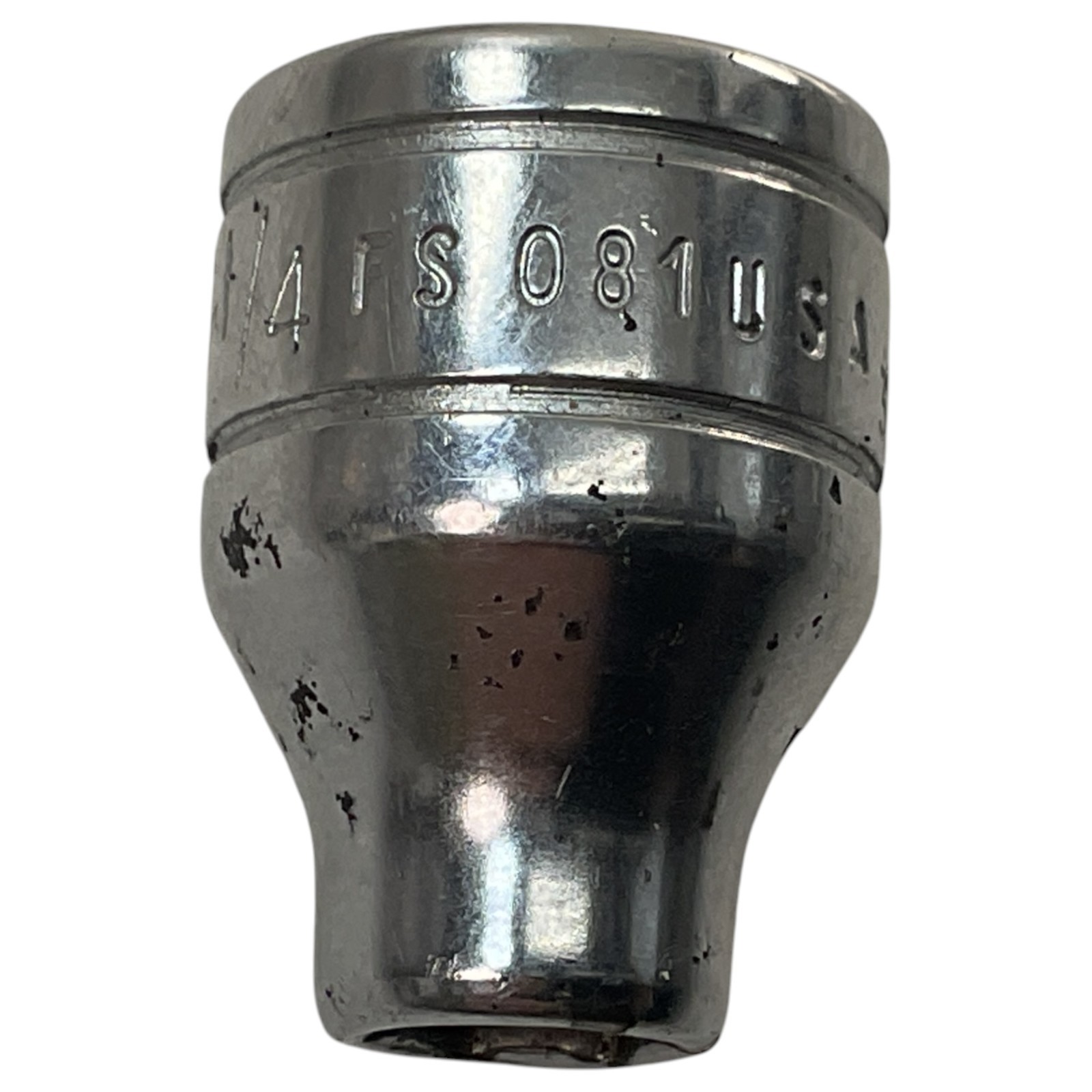 Snap-on Socket 1/4″ 6 Point 3/8″ Drive FS081 Sold As Pictured Mechanic Tool USA