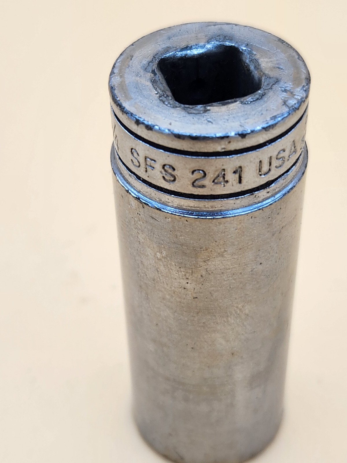 SNAP-ON 3/4″ DEEP WELL SIX POINT 3/8″ DRIVE SOCKET SFS241 USA
