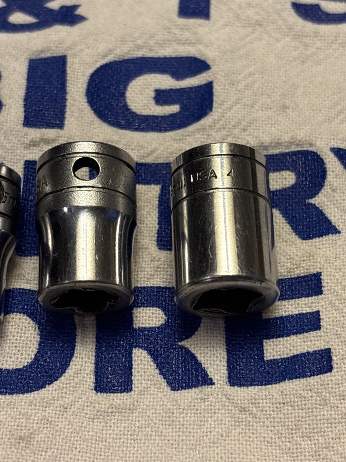 Snap-on Tools USA 3/8″ Drive 4pc Pipe Plug Socket Set PP408, PP409, PP410, PP411