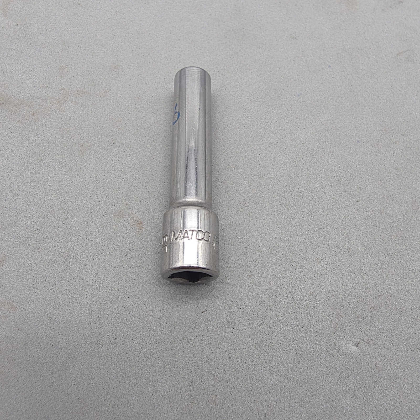 Matco Tools AD6M6A 6mm Metric Deep Socket 1/4″ Drive 6 Point Chrome finish USA