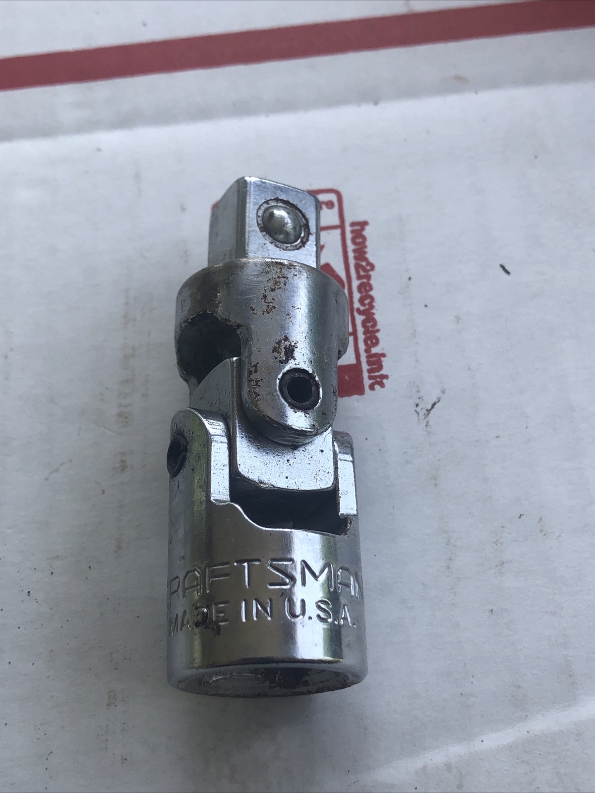 Craftsman V 4425 1/2″ Universal Joint Swivel Socket Adapter 1/2″ Drive