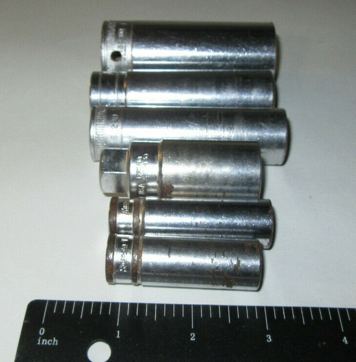 You Pick ONE Snap On Deep socket 1/2-3/8″ Drive 1-1/2″, 3/4″, 11/16″ or 13/16″