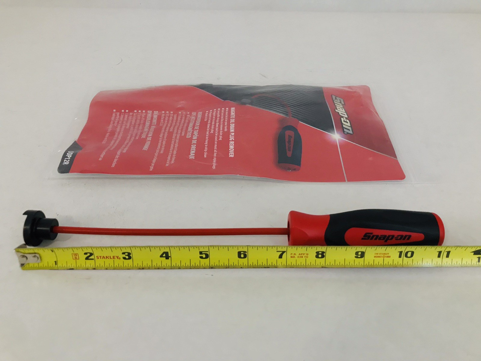 Snap-On Magnetic Oil Drain Plug Remover (Red) Snap On NEW!!!