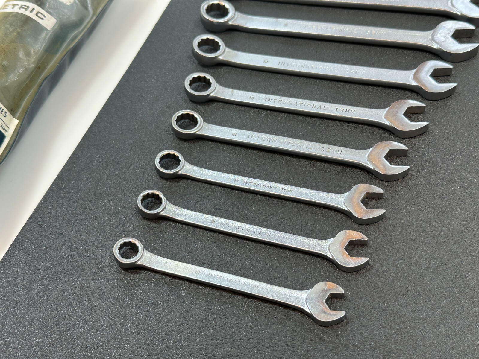 International Harvester USA 999548R1 9pc Metric 9mm-19mm Combination Wrench Set