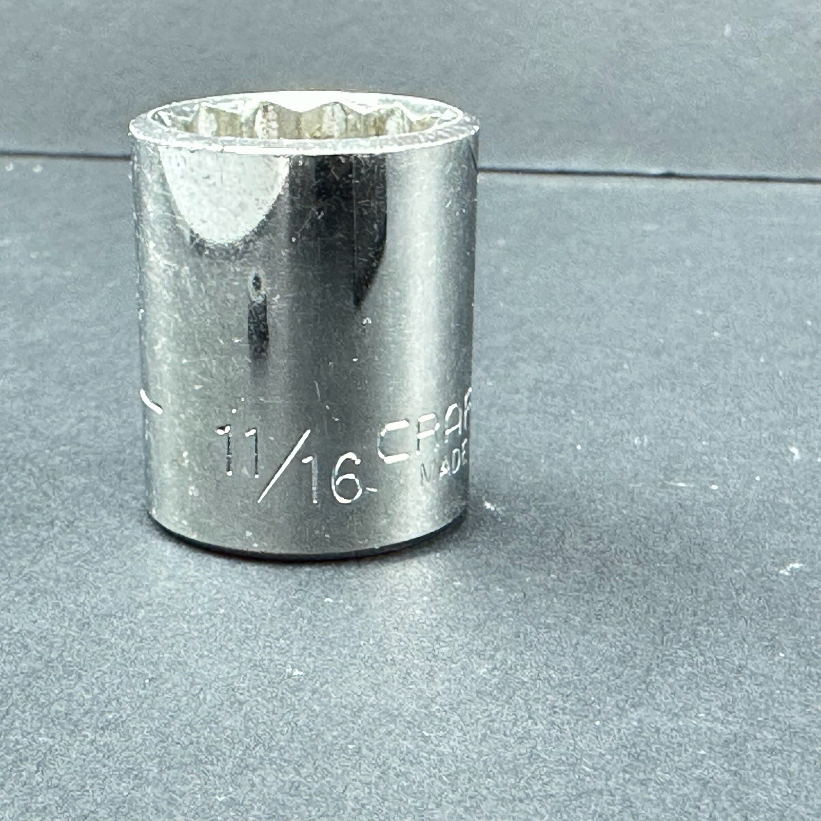 Craftsman 3/8 Drive 11/16 SAE 12-Point Socket USA Made 44336