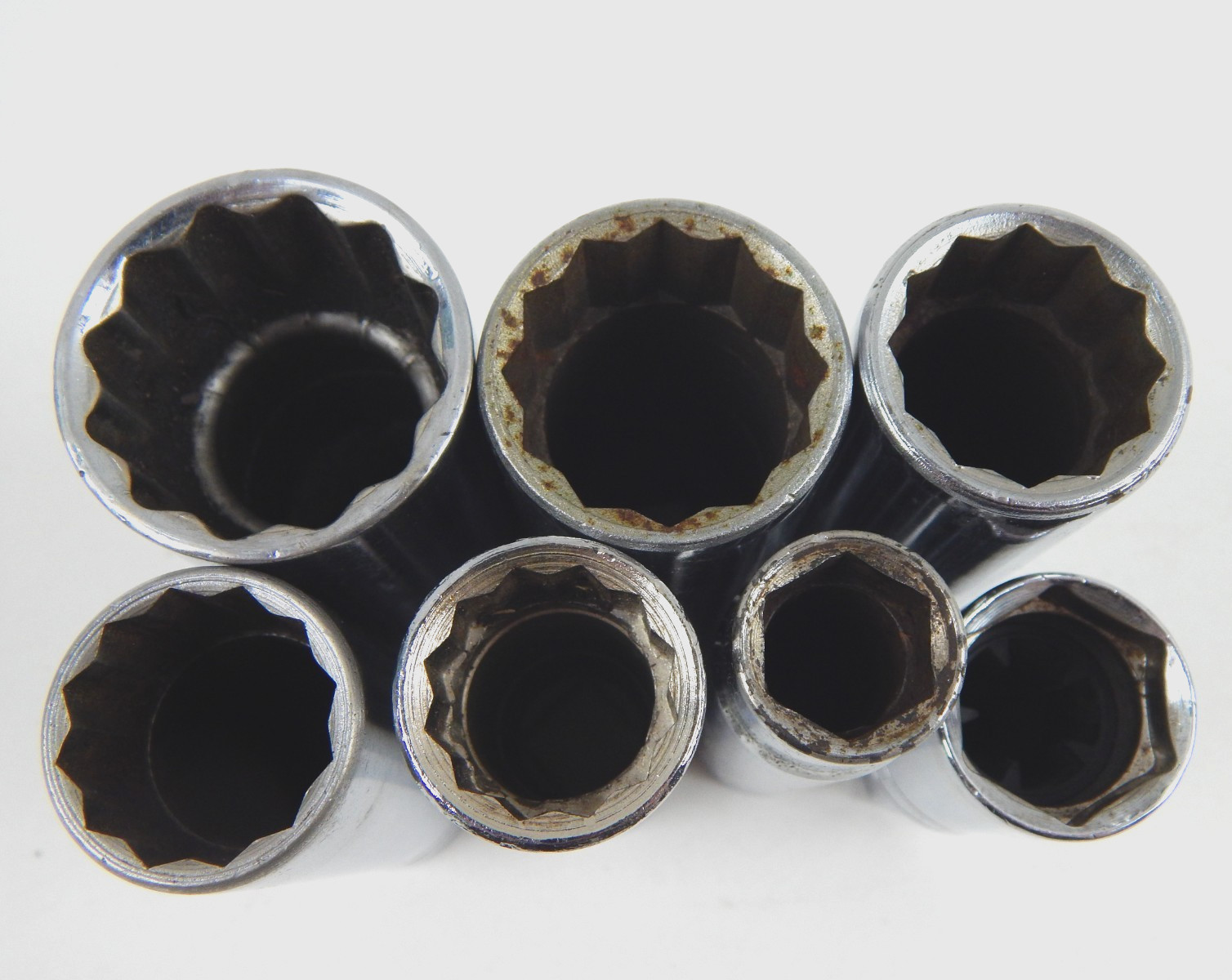 SK Tools 1/2″ Drive Deep Sockets 7 Piece Set 9/16 to 1-1/8″ SAE 41818 to 41836