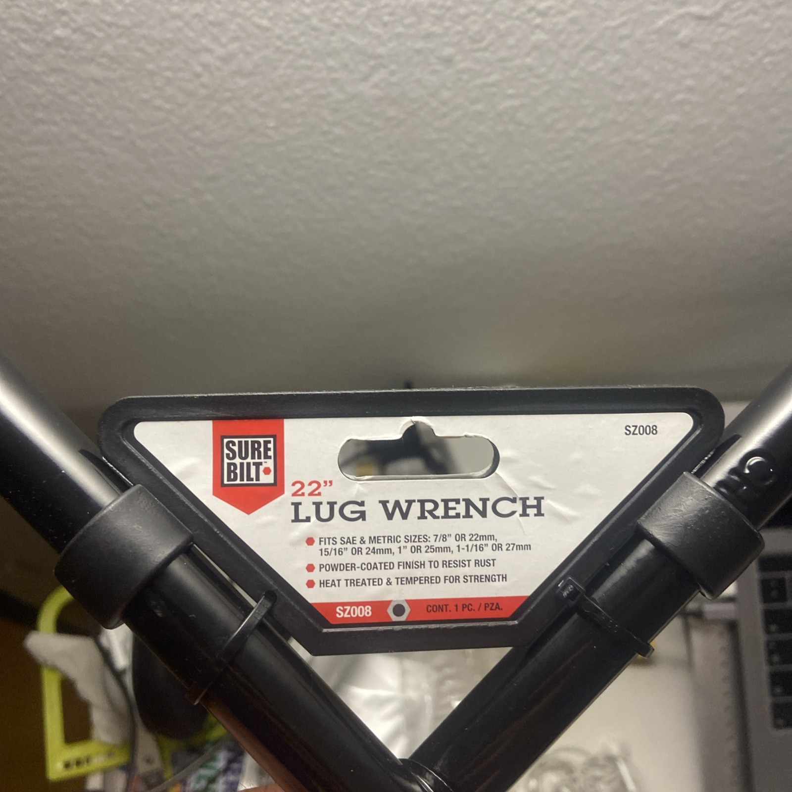 SURE BILT – 4 way 22″ Inch Cross Lug Wrench SZ008 For Car Wheels