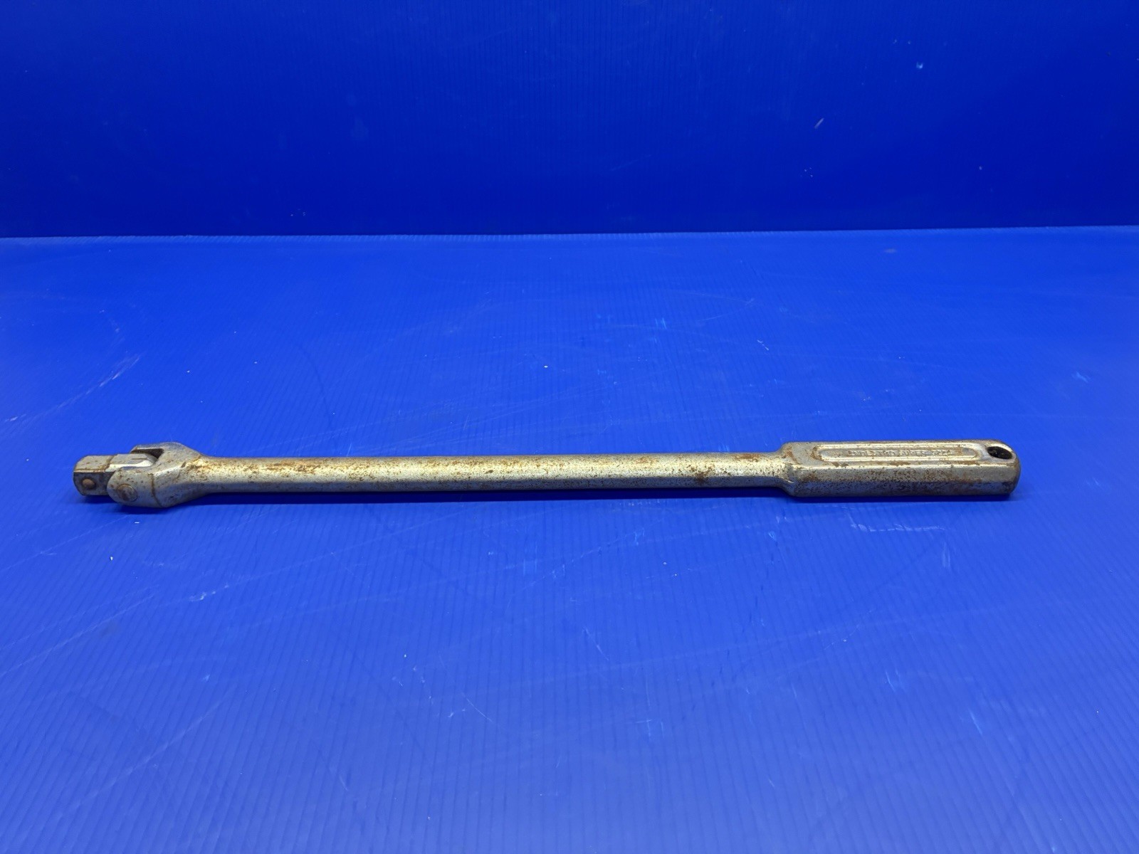 VINTAGE INDESTRO Super No. 3224 1/2″ DRIVE BREAKER BAR 15» LONG ——MADE IN U