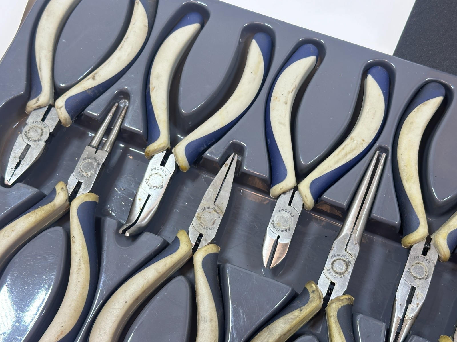 Blue-Point Tools BMPL1000 9pc Soft Grip Precision Mini Pliers And Cutters Set