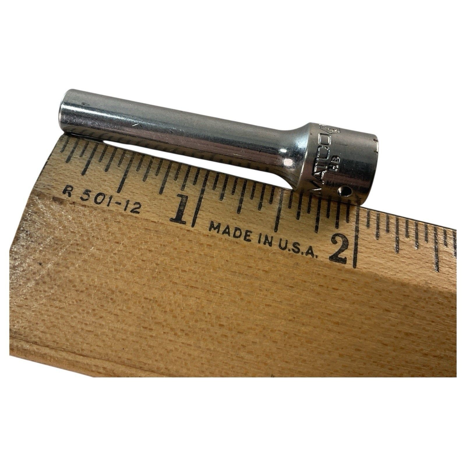 Matco Tools AD5M6 1/4″ Drive 5mm Deep 6 Pt Metric Socket Chrome Mechanic Tool US