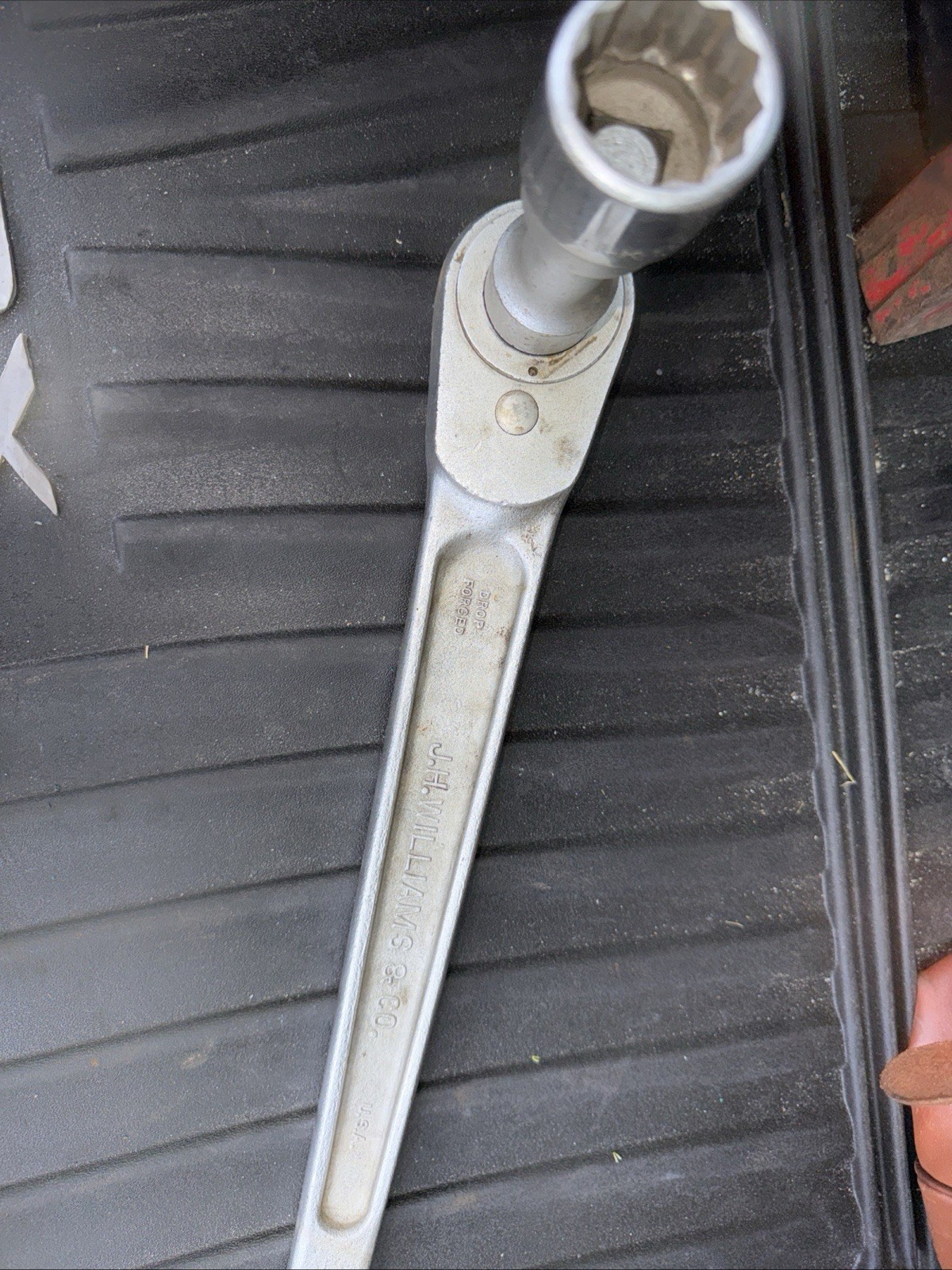 J.H. Williams H-51 USA Superratchet 3/4″ Drive Heavy Duty Ratchet 19″ Long J801
