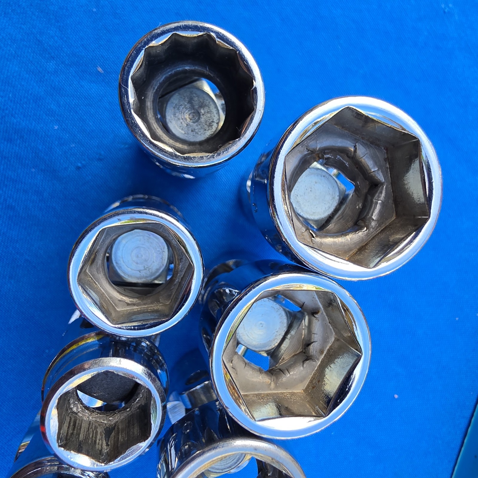 Cornwell 7pc SAE 3/8-3/4 Chrome Universal Swivel Socket Set 3/8″ Drive Mixed