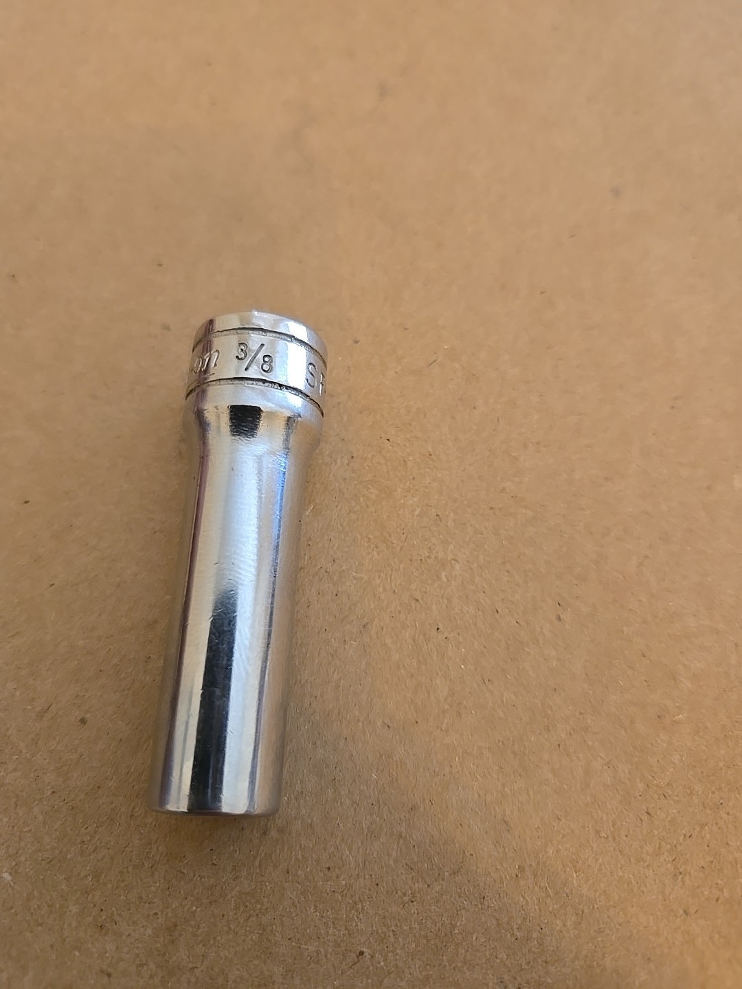 Snap On 3/8″ Drive 3/8″ 12PT SAE Deep Chrome Socket SF-121