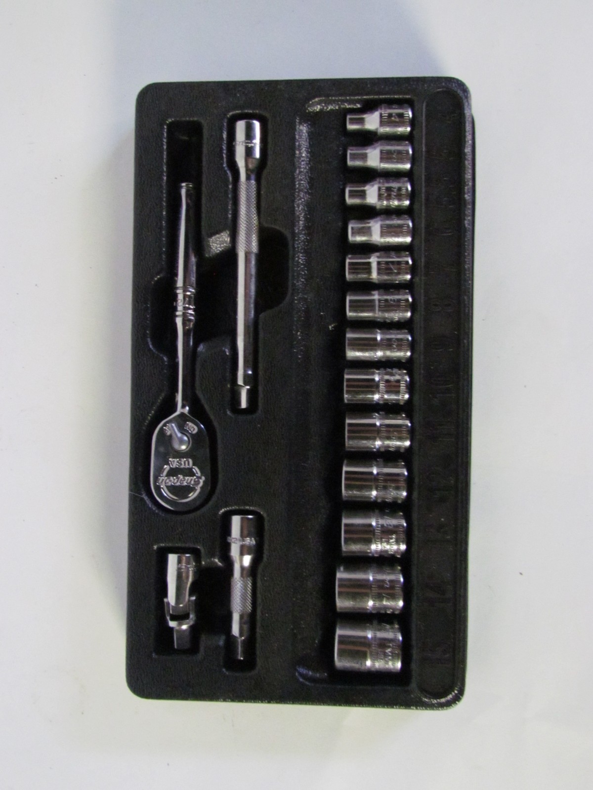 17 pc 1/4″ Drive 6-Point Metric Starter Set. (Item no: 117TMM)