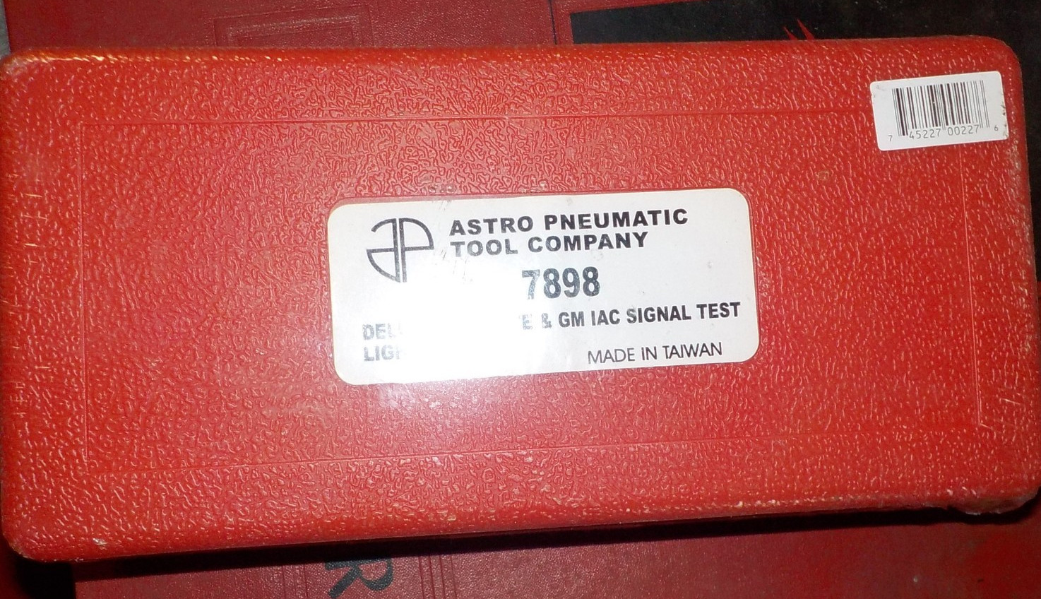 Astro Pneumatic 7898 Deluxe Noid Lite & GM IAC Signal Test Lights Set NEW IN BOX