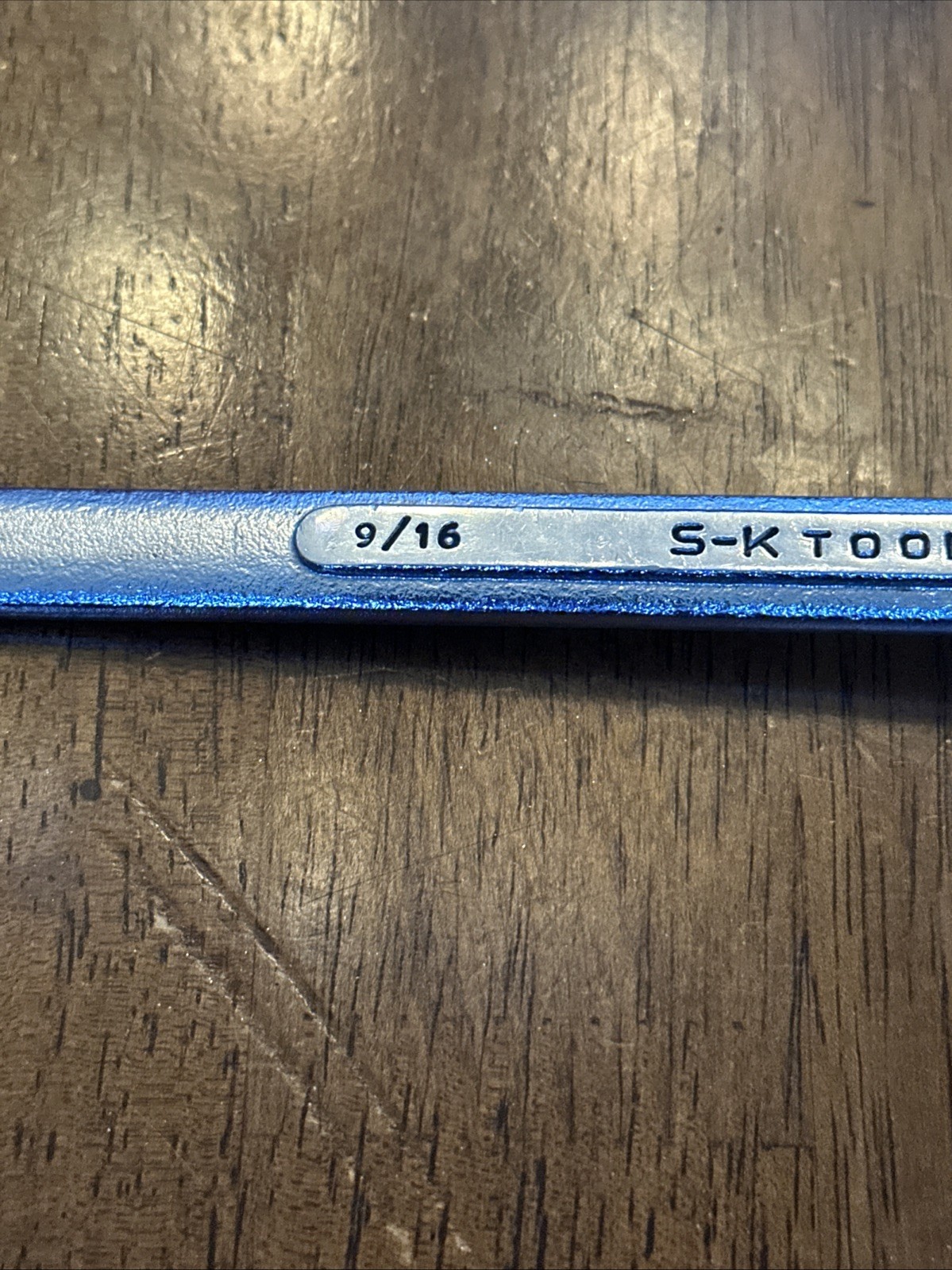 S-K Tools USA B-1820 9/16in X 5/8in Double Offset Box End Wrench Vintage