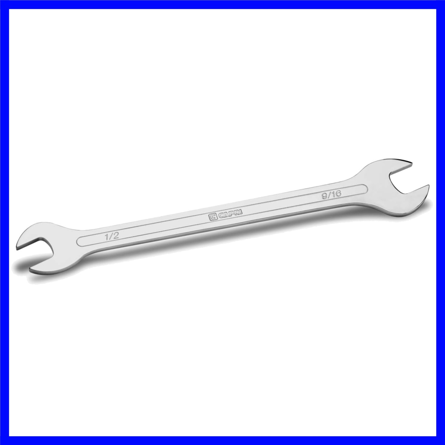 1/2 in. x 9/16 in. Super-Thin Open End Wrench, SAE 11850-12916