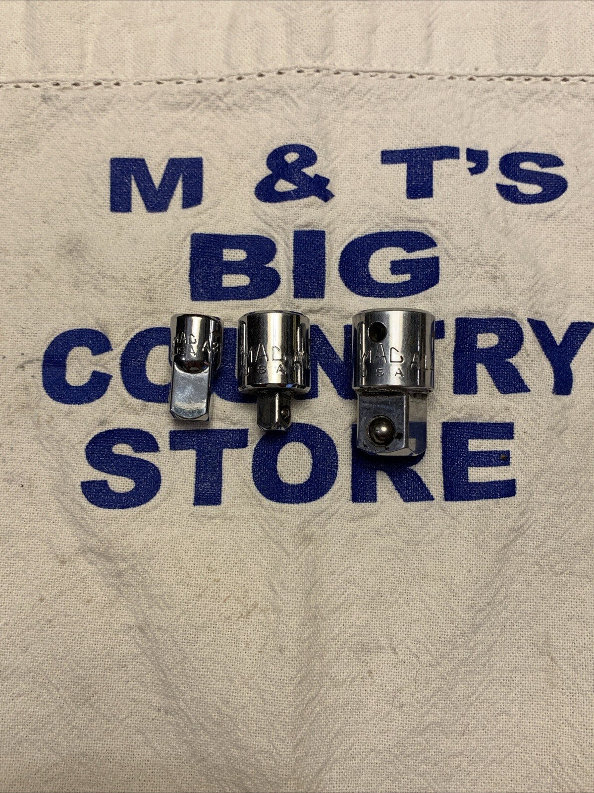 Mac Tools USA 3pc 1/4″ & 3/8″ Drive Socket Adapter Set A812, A1216, A128