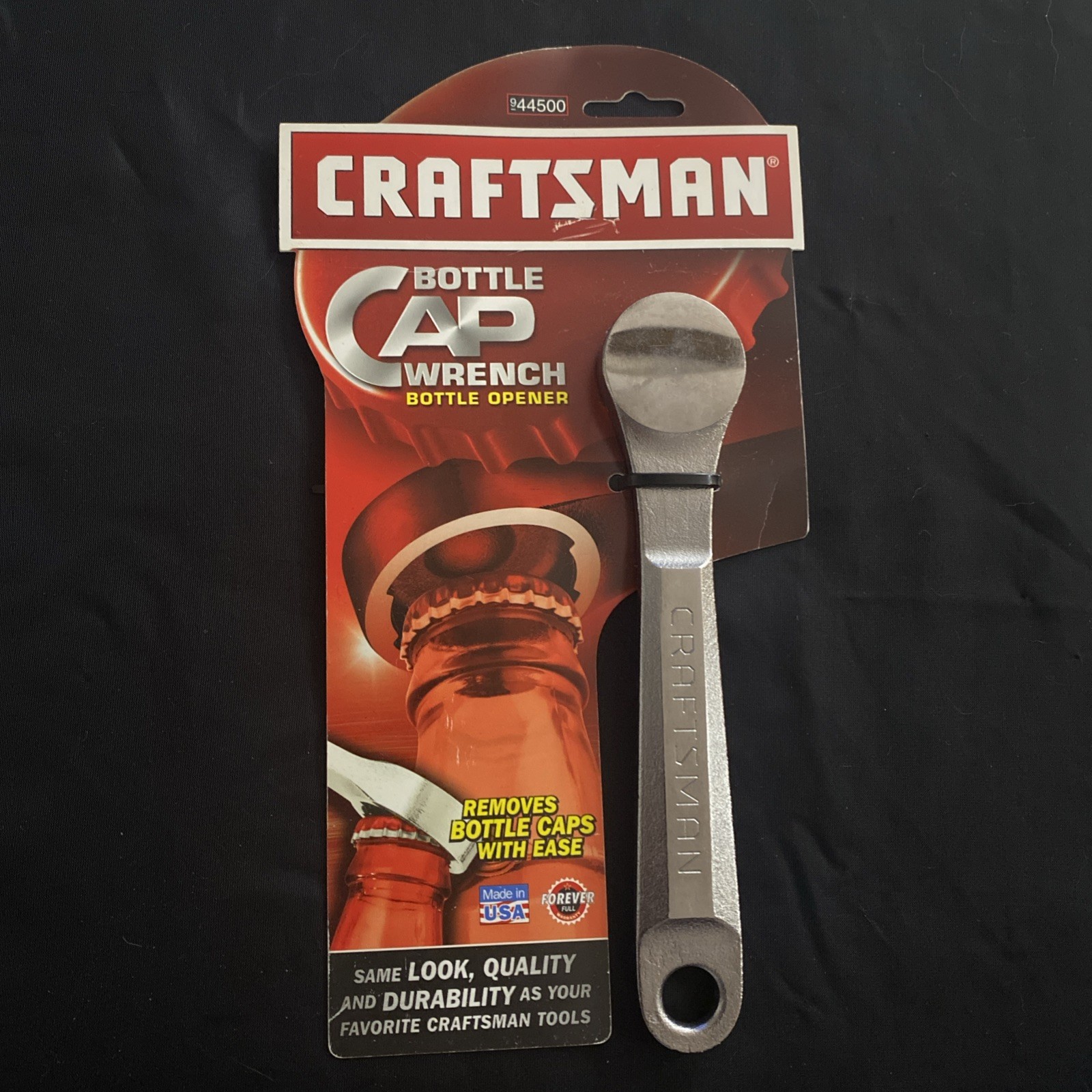USA MADE SEARS Craftsman Bottle Cap Wrench Bottle Opener 44500 NEW OLD STOCK