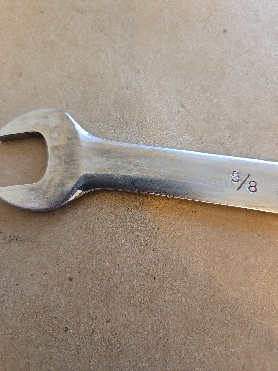 Snap On 5/8″-11/16″ SAE Low Torque Slime Line Open End Wrench LTA2022