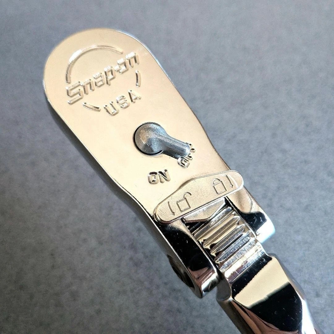 New Snap-on™ 3/8″ drive HiViz Soft 19″ XLong Locking Flex Head Ratchet FHLLX80HV