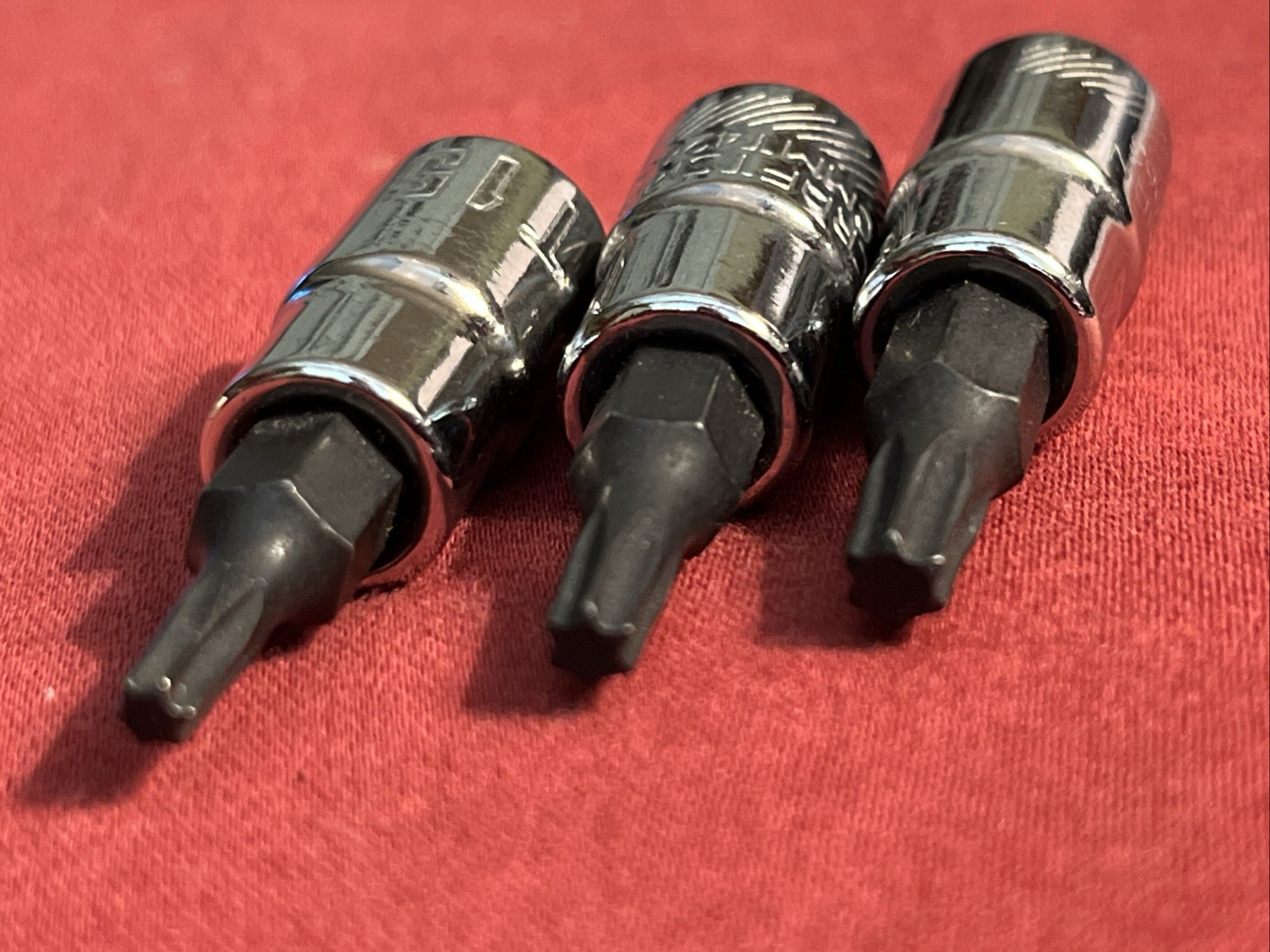 Craftsman 3 Socket Set T15, T20, T25 Torque T264