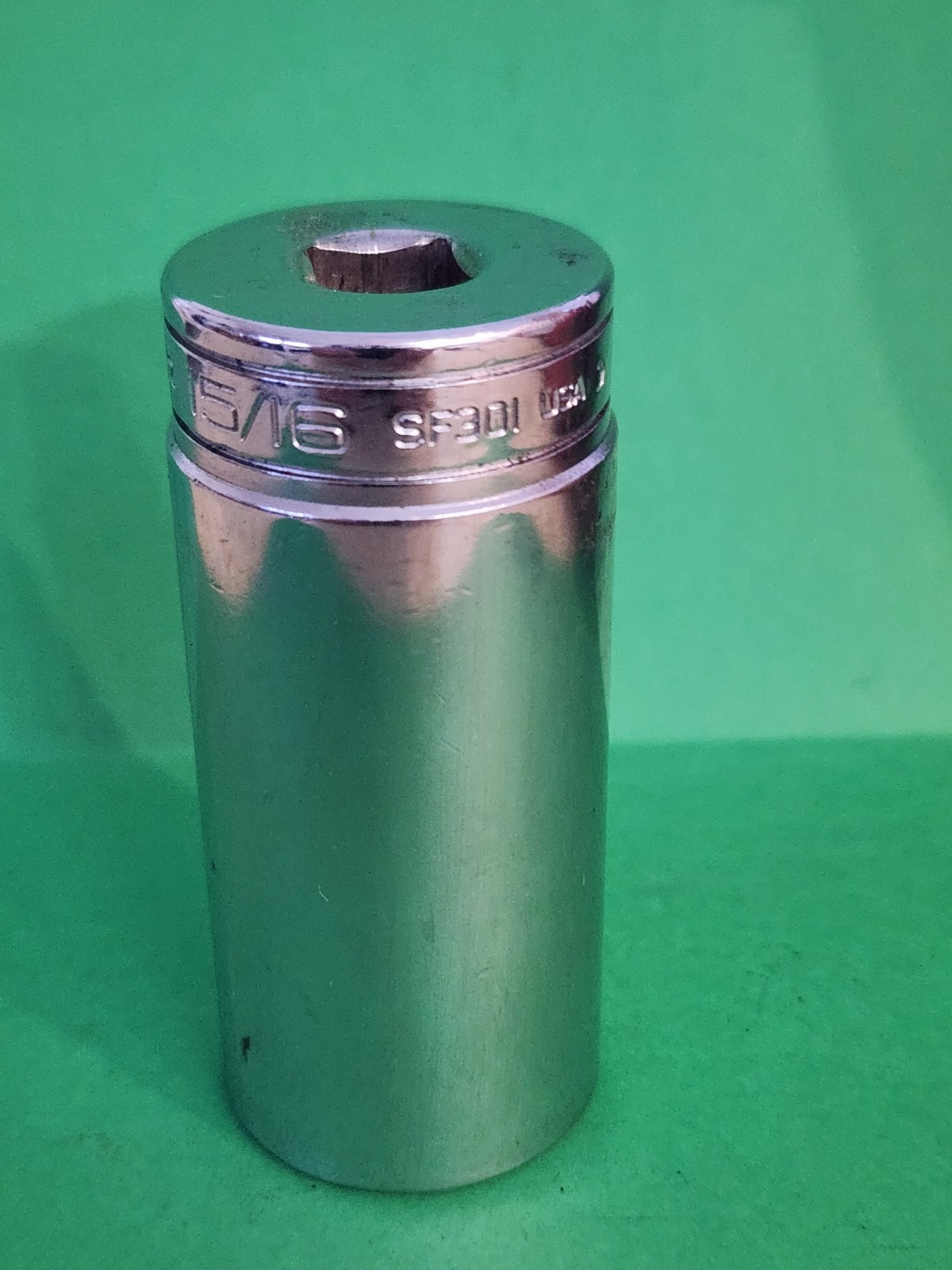 Snap On 3/8” Drive 15/16” Deep Socket 12Pt SF301 USA NICE
