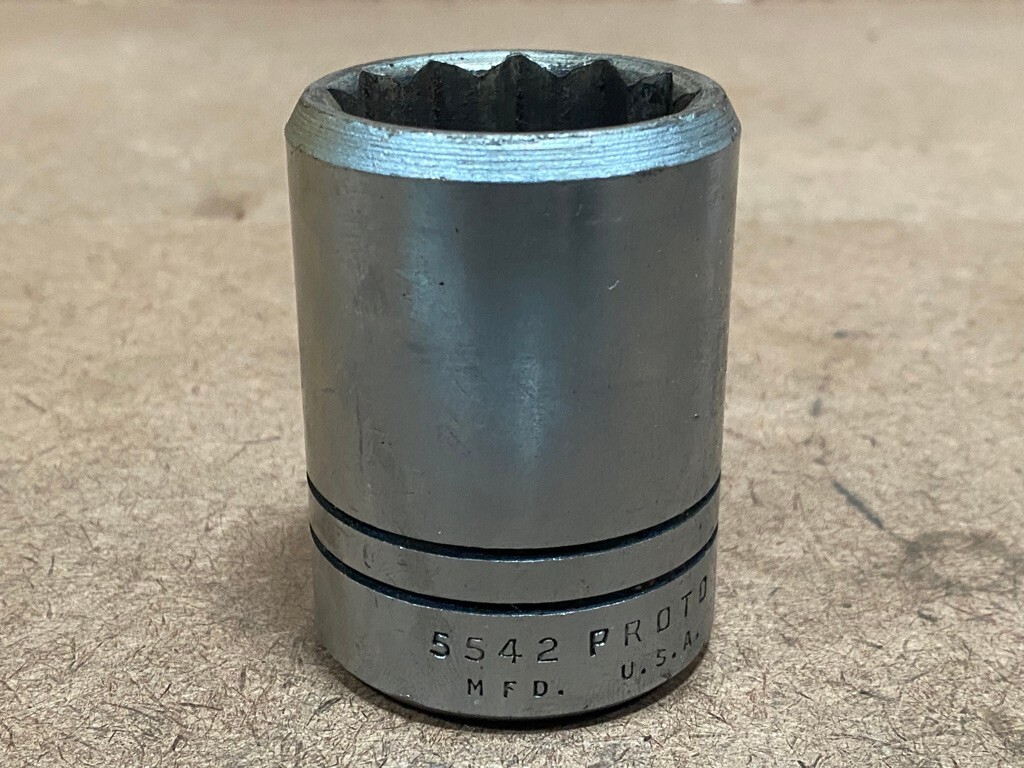 Proto Tools USA 5546 1-7/16″ 12 point Socket 1/2” Drive Socket