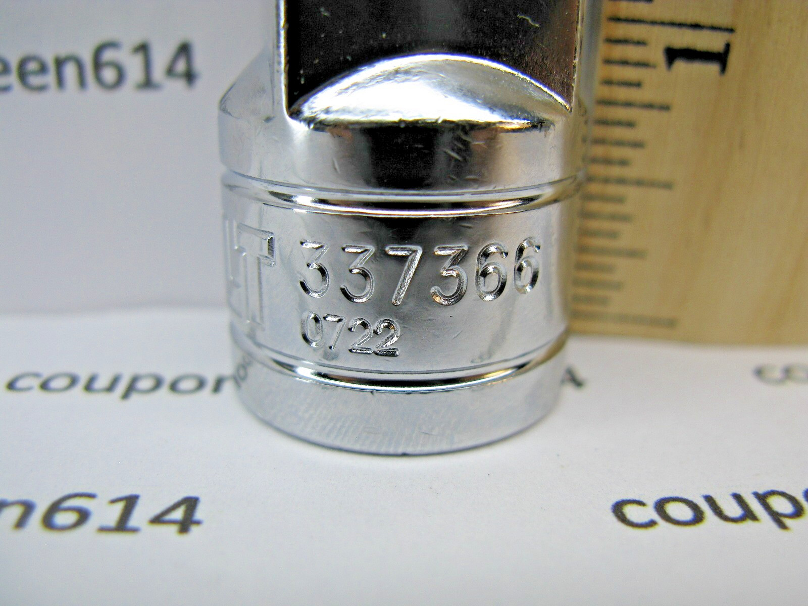Kobalt 337366 1/2″ Female to 3/4″ Male Socket Adapter – Brand New
