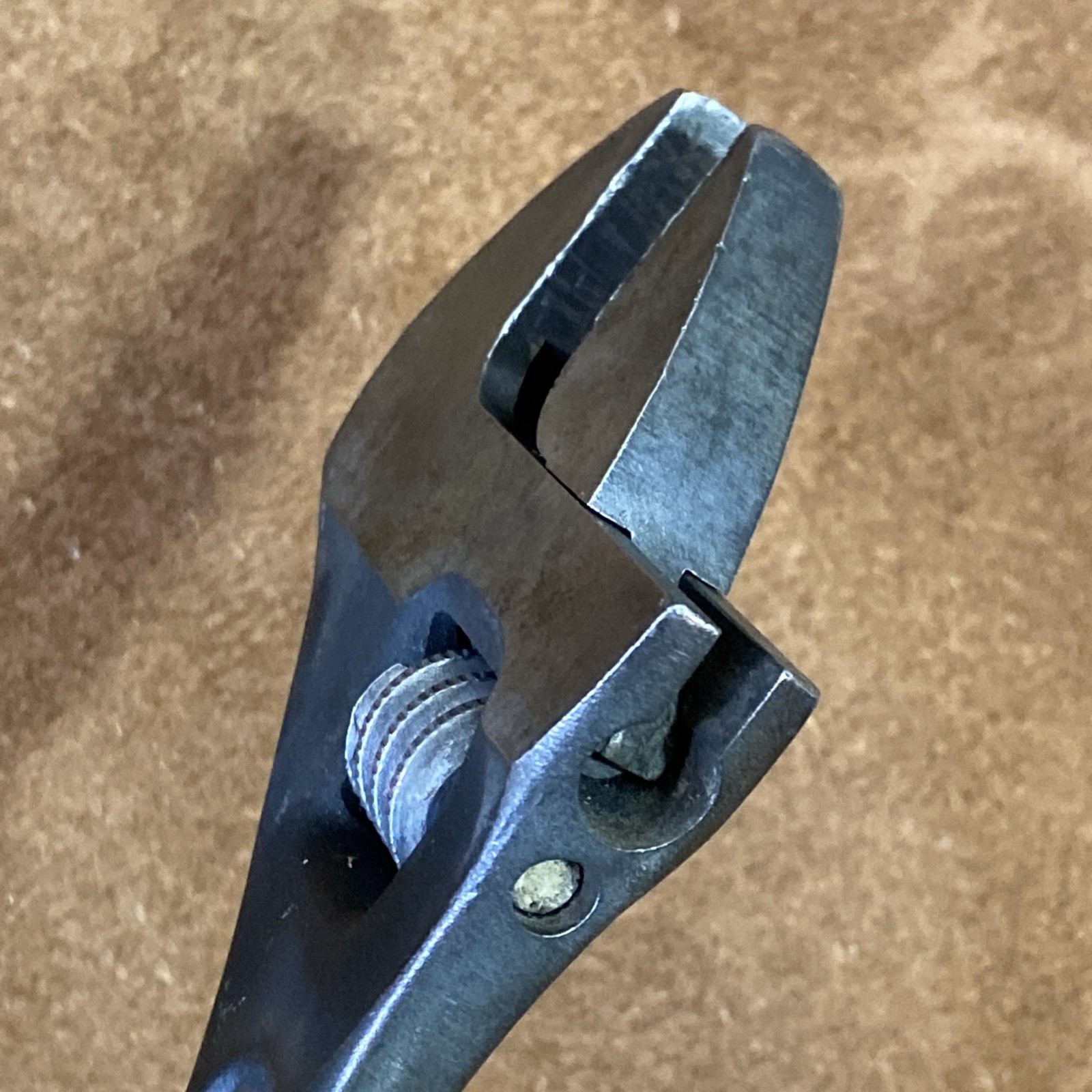 Proto 10 inch Adjustable Wrench 710-S Jaws And Wheel Are Tight Solid USA