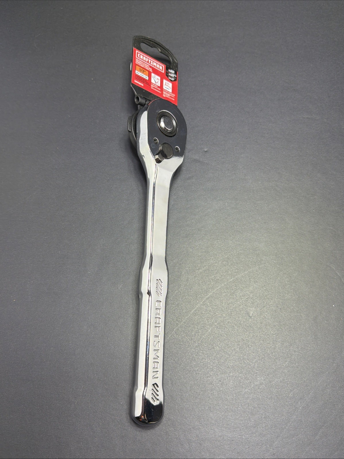 Craftsman 90-Tooth (90T) Low Profile 1/2 in. Socket Drive Ratchet #CMMT86723 NEW