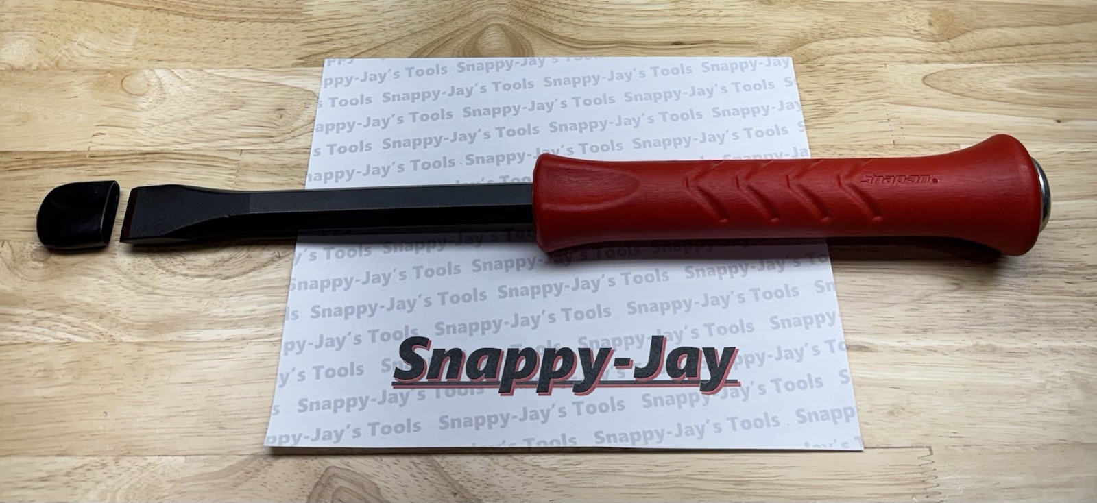 Snap-on Tools USA NEW RED 18″ Length Steel Striking Demolition Chisel SPDC18R