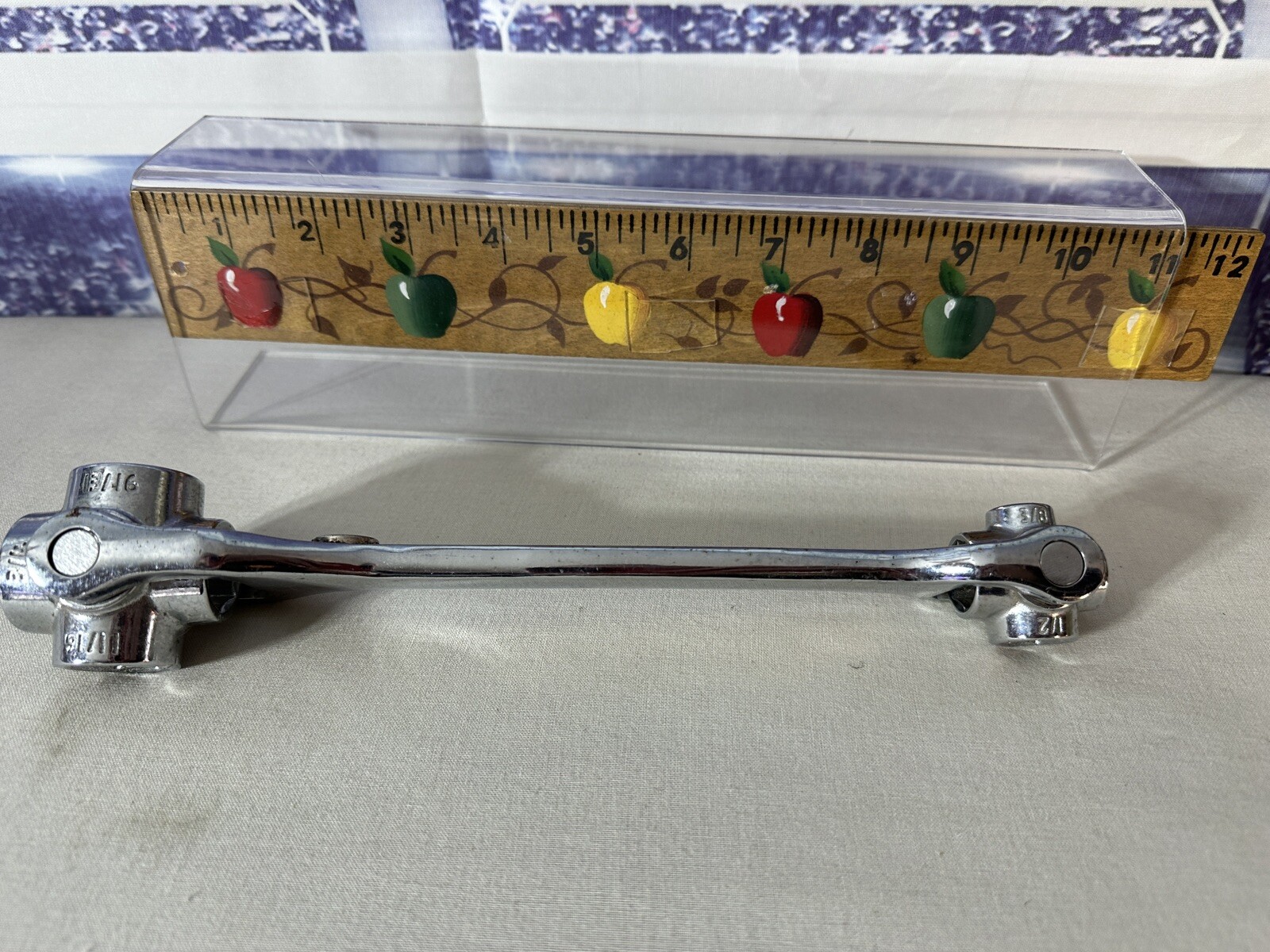 JOBSMART 8 in 1 Multi Socket Tool Dog Bone Wrench Adjustable Mechanic