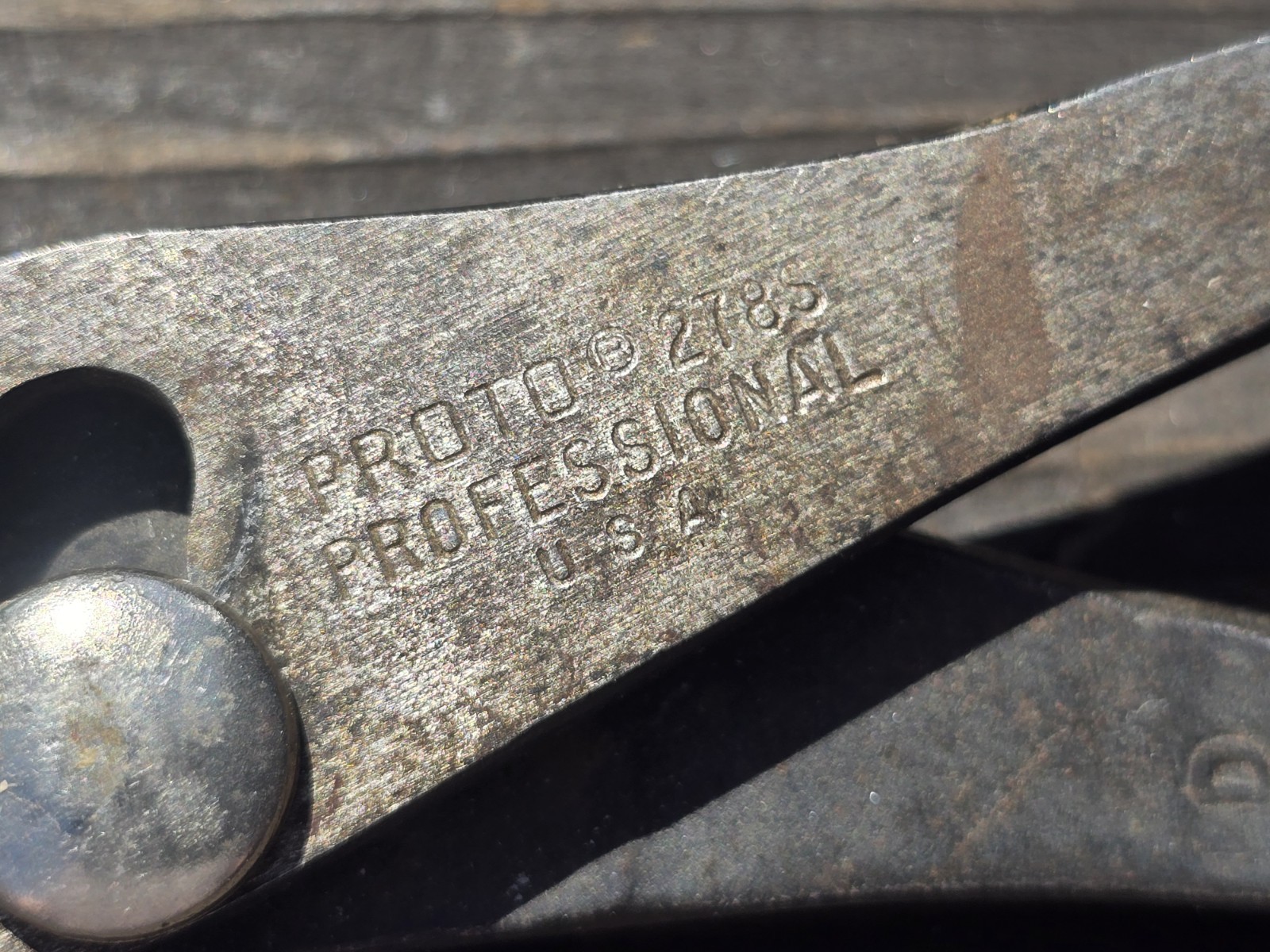 Proto Professional 2785 Slip Joint Adjustable Pliers 8″ Long Vintage Made In USA