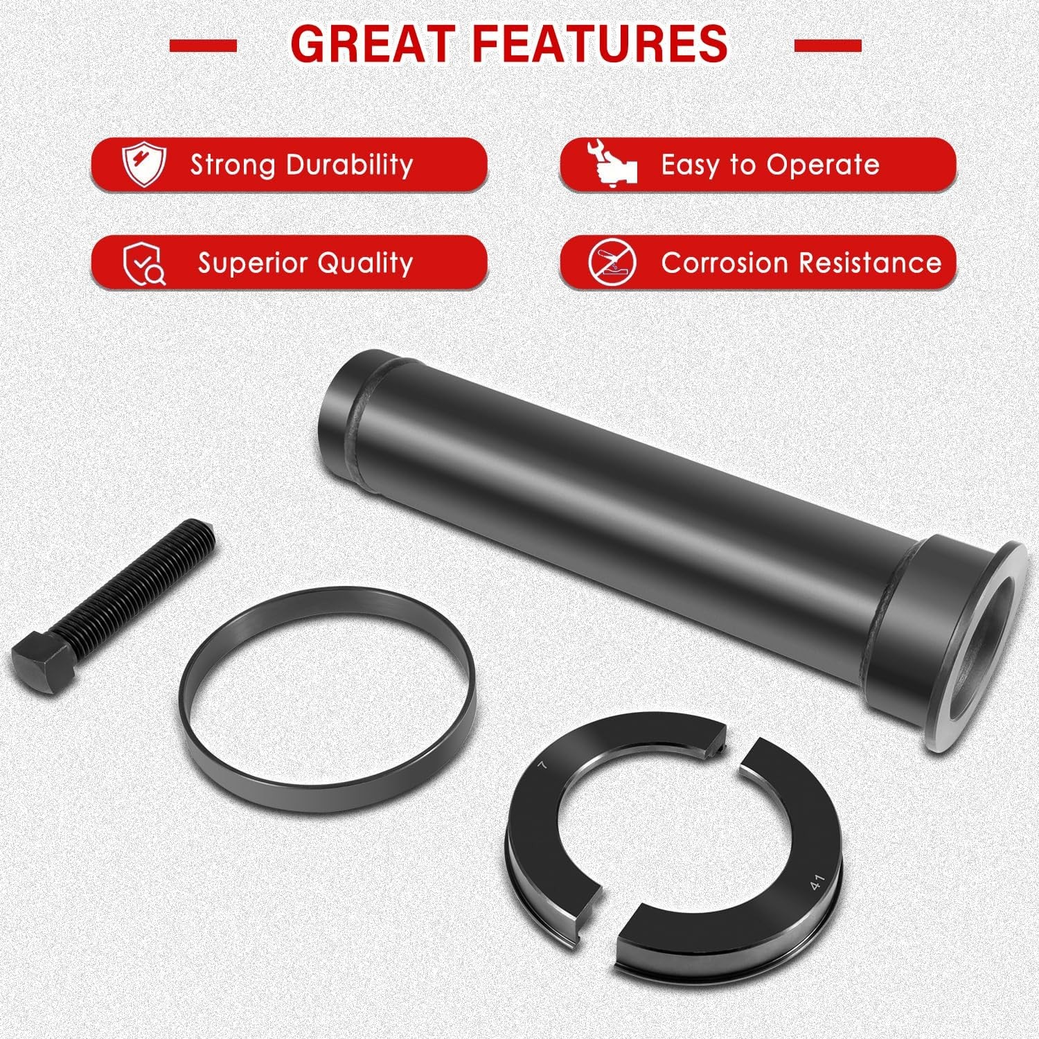 4308011 For 1 3/4″ & 2″ Shafts for Eaton Fuller Input Shaft Bearing Puller Tool