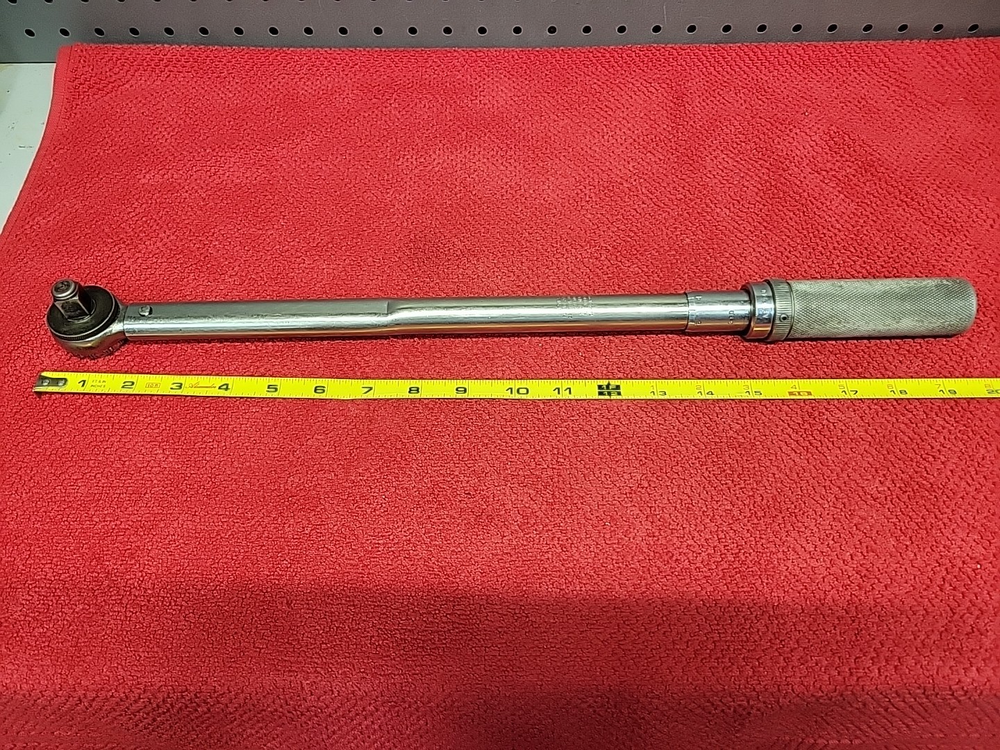 SNAP-ON TOOLS QJR3250 Click-Type 1/2″ Drive 30-250lb ft Torque Wrench USA 🇺🇸