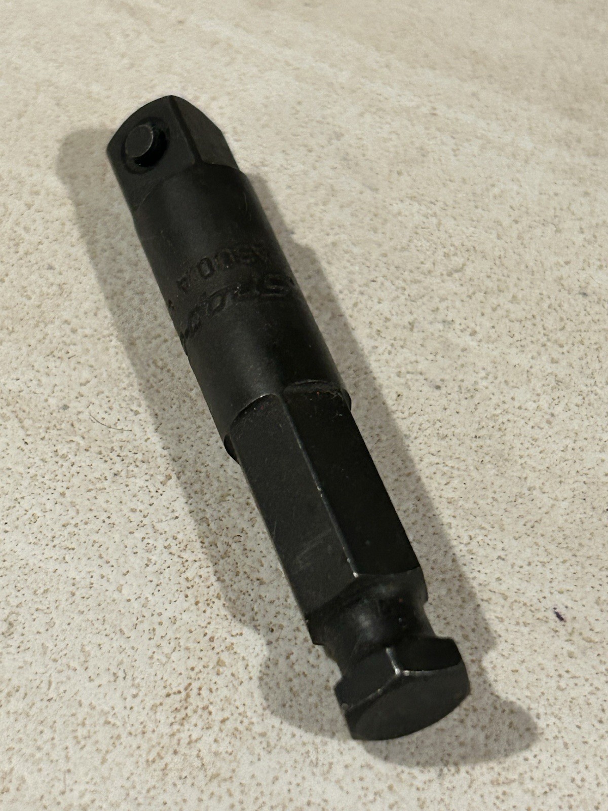 Snap-on A3001A 7/16″ Power Hex to 3/8″ Square Lock Pin Adapter